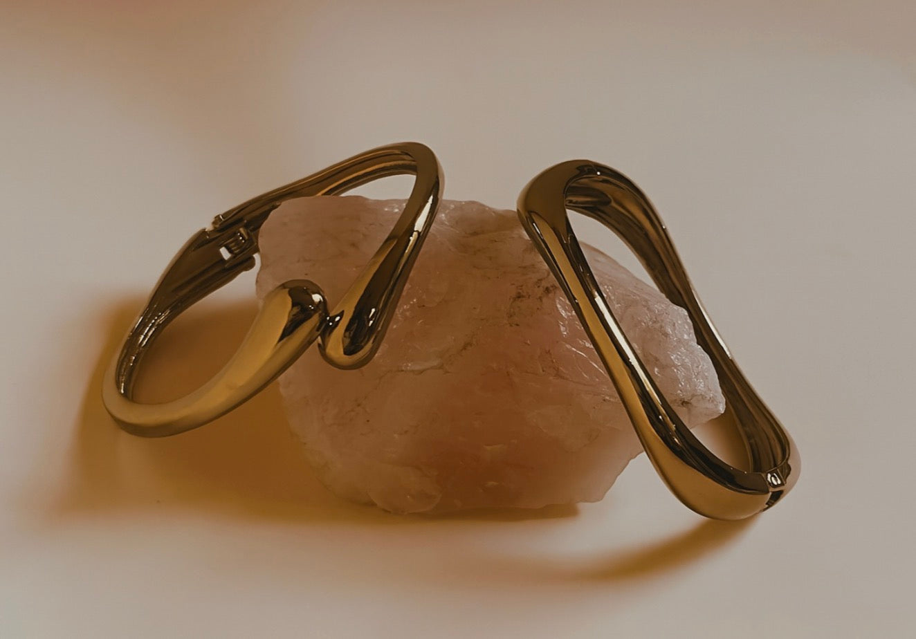 Brazalete Chunk Dorado